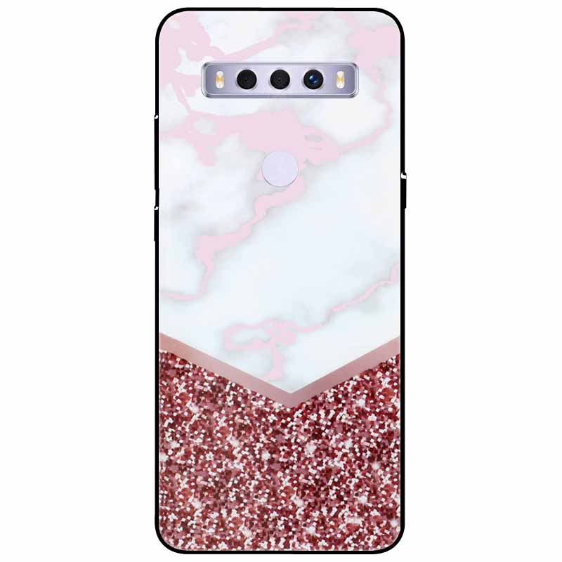 Case For TCL 10 SE Cover Marble Soft Silicone Fashion TPU Back Bumpers for TCL 10SE T766U T766H Protective Funda for TCL10SE