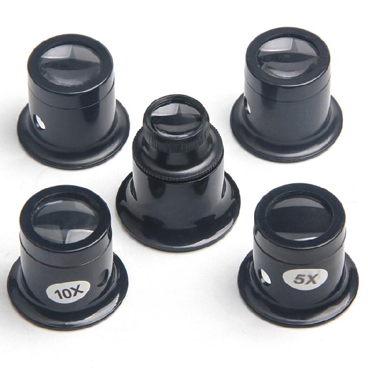 Jewelry Making Tools Portable Jewelry Loupe Magnifying Glass Portable Monocular