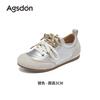 Augustine Ballet Training Shoes Women's 2025 New Summer Academy Style Flat-bottomed Casual Board Shoes Sports White Shoes