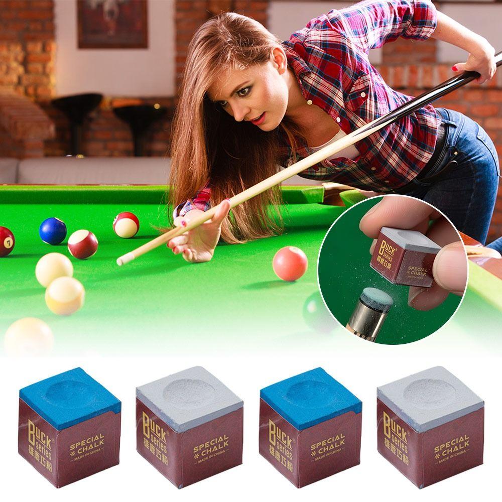 2Pcs/set Square Snooker Pool Chalk Non-slip Billiard Pool Chalk Billiard Chalk Billiard Accessories