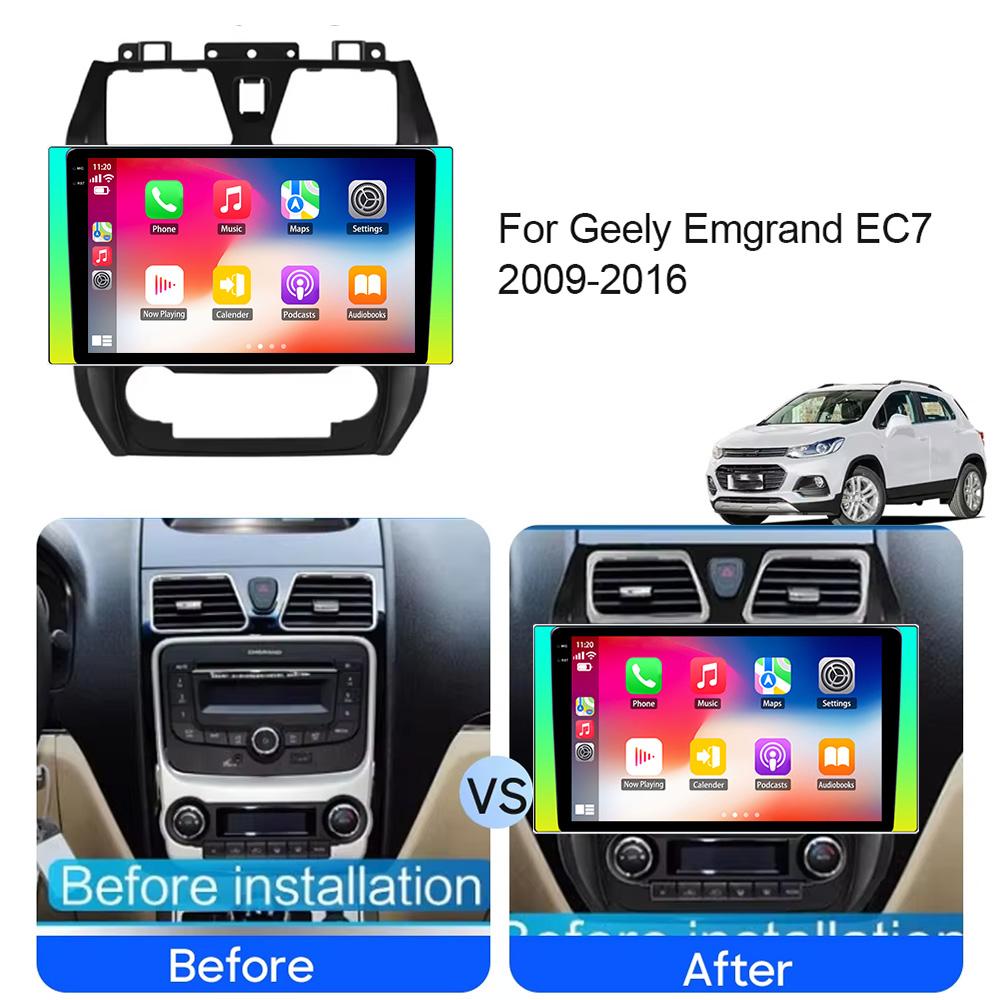 Car GPS Navigation For  Geely Emgrand EC7 EC715 EC7-RV EC718 2012 -2014  Android Auto Radio Multimedia Video Player