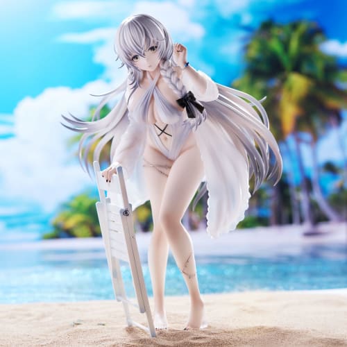 UNION CREATIVE "Azur Lane" Hermione Pure White Holiday Ver. Non-scale PVC & ABS Painted Complete Figure