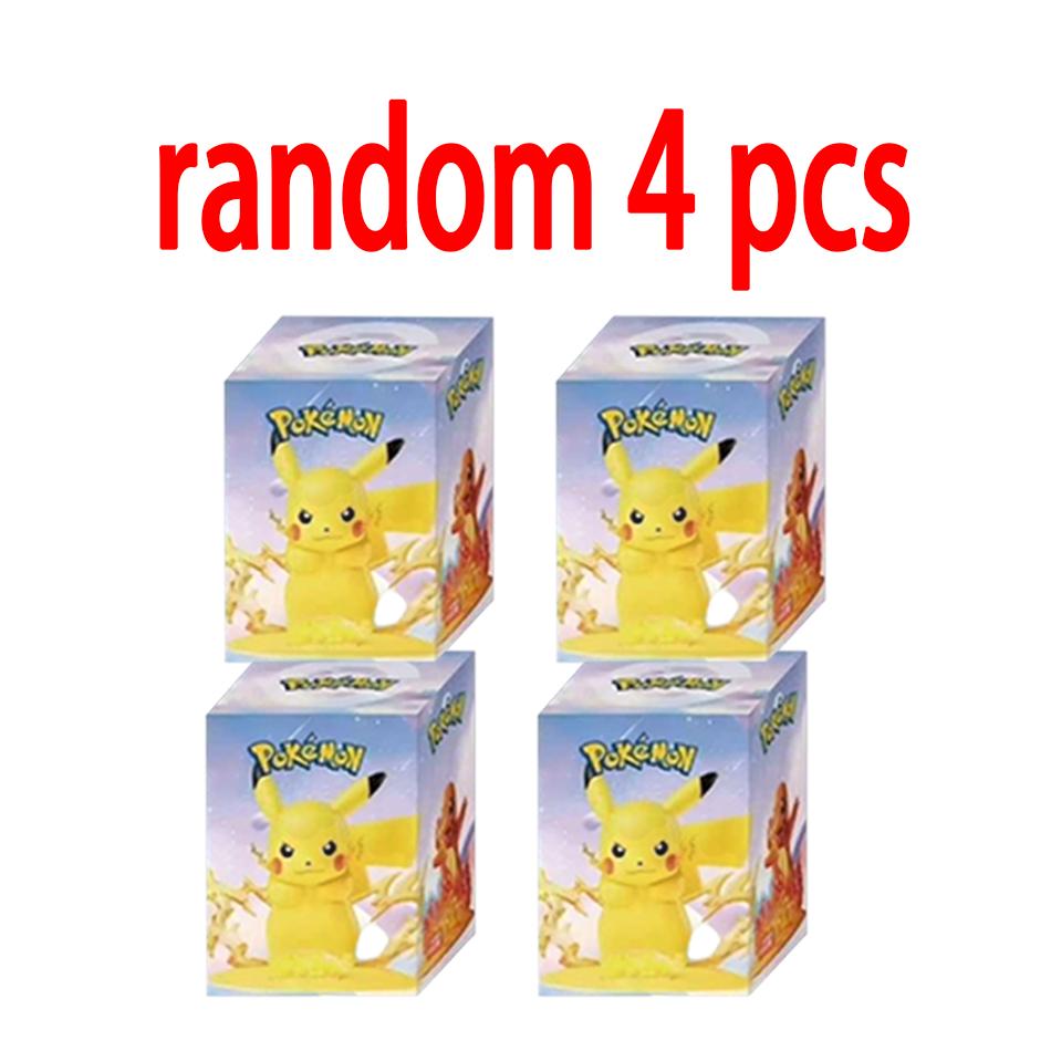 12Patterns Pok  mon Action Dolls Pikachu Blind Box Anime Models Desktop Decorations Pok  mon Toys Children's Birthday Gifts