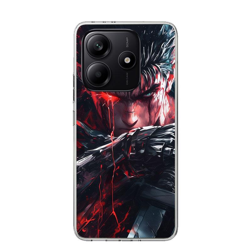G-Guts B-Berserks Anime Phone Case For Xiaomi Redmi Note 15 14 13 12S 12 Pro Plus 11S 11E 11 11T 10S 10 Art Soft Pattern Cover R
