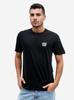 MyStars Good Wines Men's Black Short Sleeve T-Shirt M