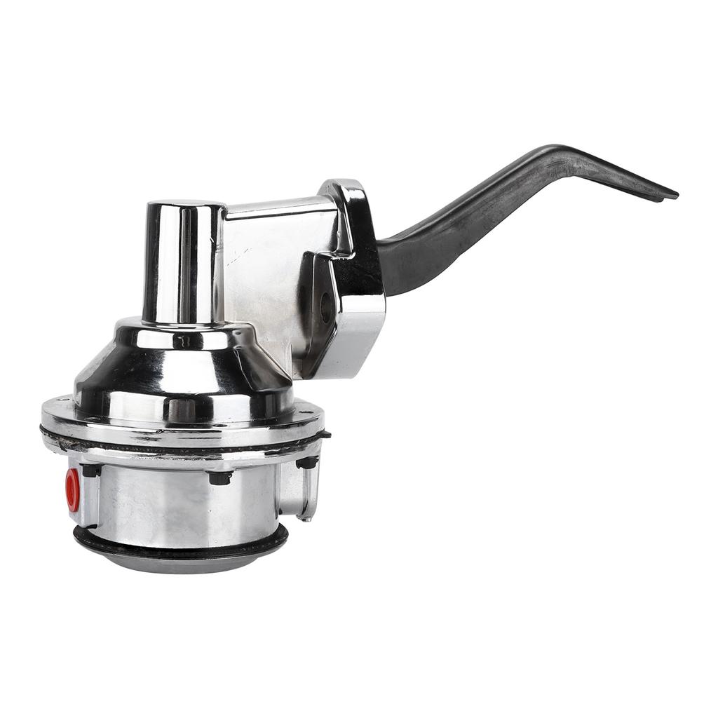 Mechanical Fuel Pump Double Valve Chrome Plated Replacement for FORD SMALL BLOCK WINDSOR V8 221‑351