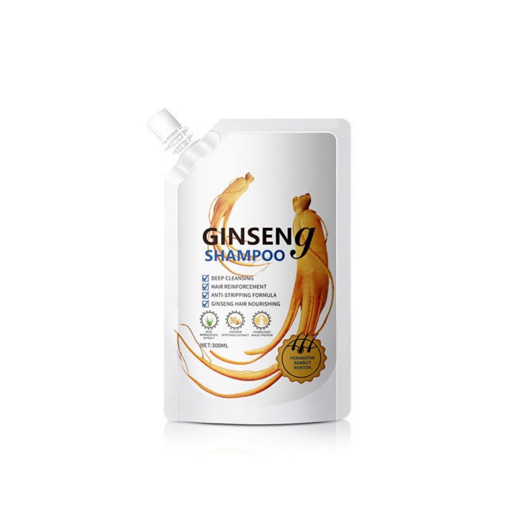 Ginseng Shampoo - Deep Cleansing And Gently Nourishes Hair, Multiple Plant Extracts To Fight Hair Loss, Shampoo For All Hair Types - 300ml