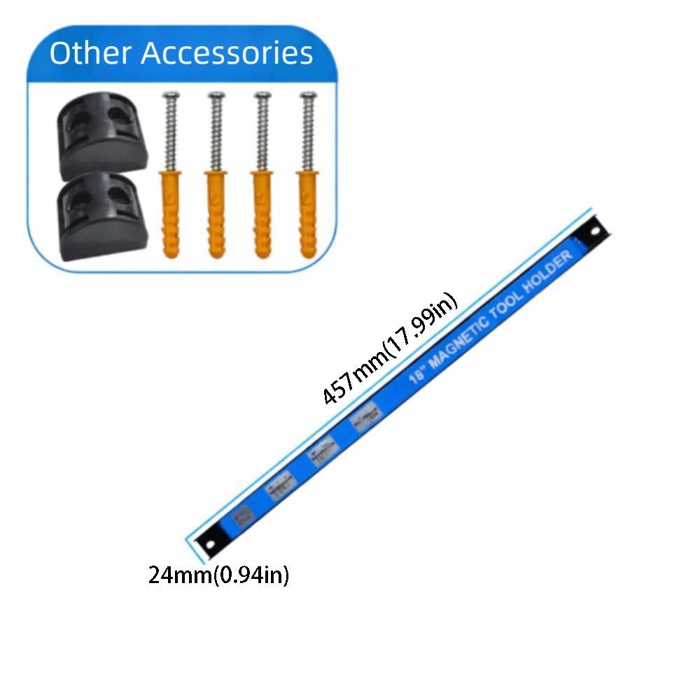 Heavy Duty Magnetic Tool Organizer Premium Quality Tool Storage Strip Metal Tool Holder  Garage