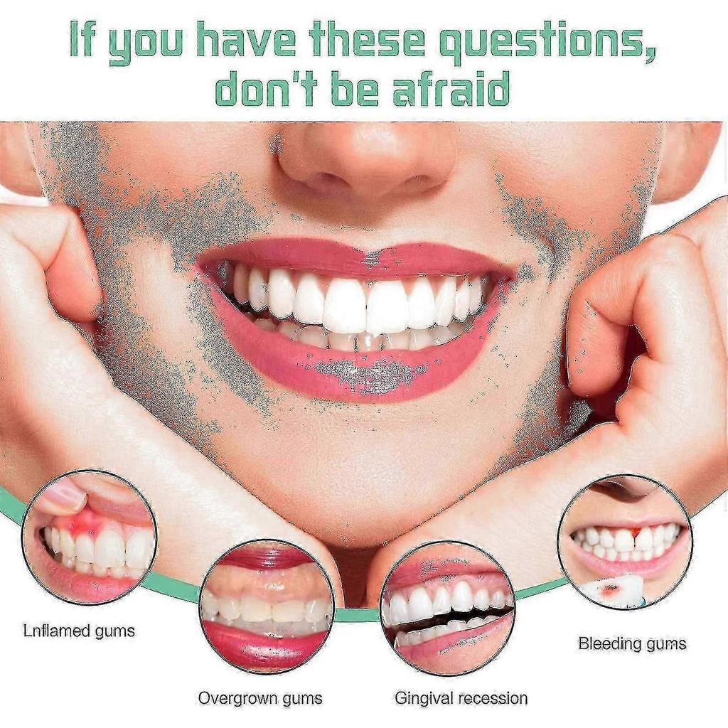 suitable for gum regrowth, 3 pcs gum restore mouthwash and therapy gel for receding gums