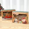 Christmas Candy Box Dessert Box Cake Box Window Cookie Box Gingerbread Box Merry Christmas Decoration for Home 2025 Navidad
