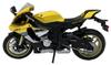 Doyusha Diecast Motorcycle 1/12 Scale Yamaha YZF-R1 Yellow Finished Product