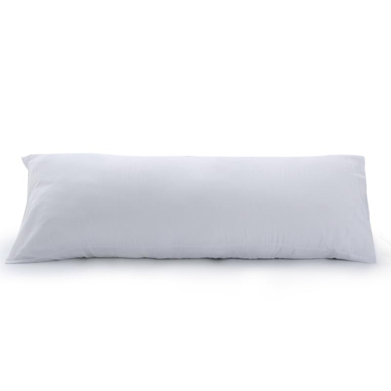 51*137cm Long Body Pillowcase Ultra Soft Cotton Pillow Case Solid Color Long Lovers Wedding Pillowcases Decorative Throw Pillow