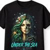 Under The Sea Mermaid Skeleton Ocean Fantasy Skull Art Unisex TShirt