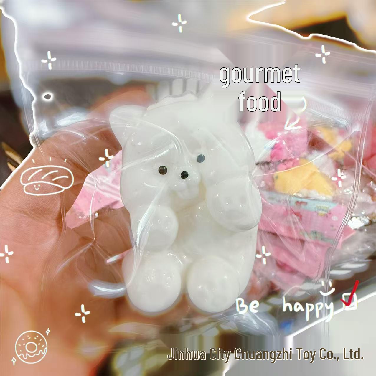 Soft Puppy Stress Relief Squeeze Toy - Slow Rebound Decompression Artifact