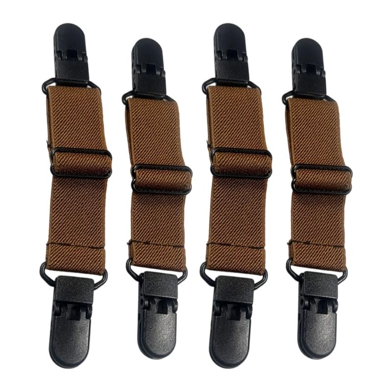 

Регульовані Нековзкі Еластичні Ремінці Застібки Стрічка Для Кросівки Сандалі Надійна Фіксація На Капцях І Сандалях З Пластиковим Затискачем світло-коричневого кольору