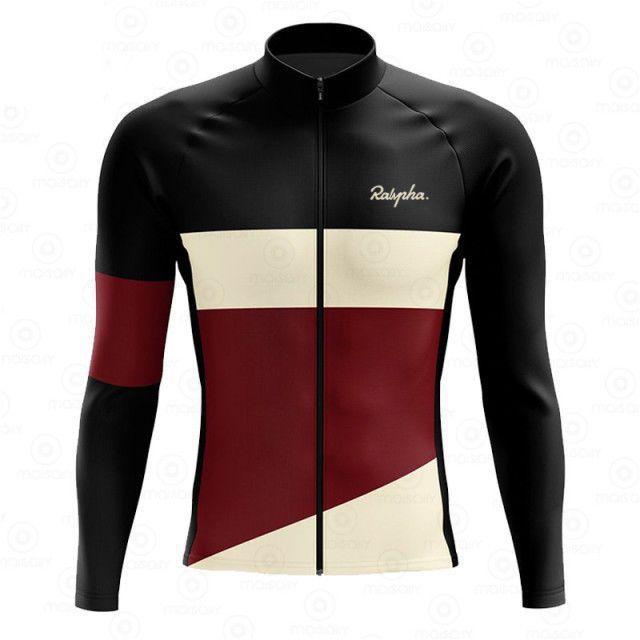 Autumn and Winter Men's and Women's Bicycle Clothes, Warm Fleece Long-sleeved Mountain Bike Cycling Clothes, Road Bicycles, Windproof Outside