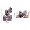 Handmade Fairy Figurines Funny Fairy Desktop Ornament Creative Angel Girl Statue  Outdoor
