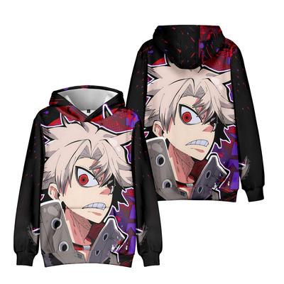 Nueva Llegada Moda GACHIAKUTA Sudadera de Dibujos Animados Harajuku Otoño Jersey Moda Unisex Manga Larga Casual Ropa de Calle Suelta para Exterior