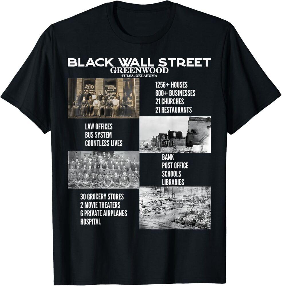 Vintage Black Business Black History Month Black Wall Street Unisex T-Shirt