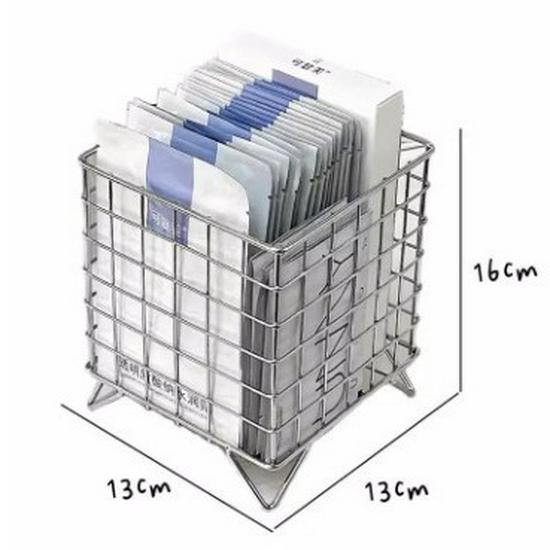 

Newcomer Discount: Large Capacity Desktop Storage Basket for Office & Dorm