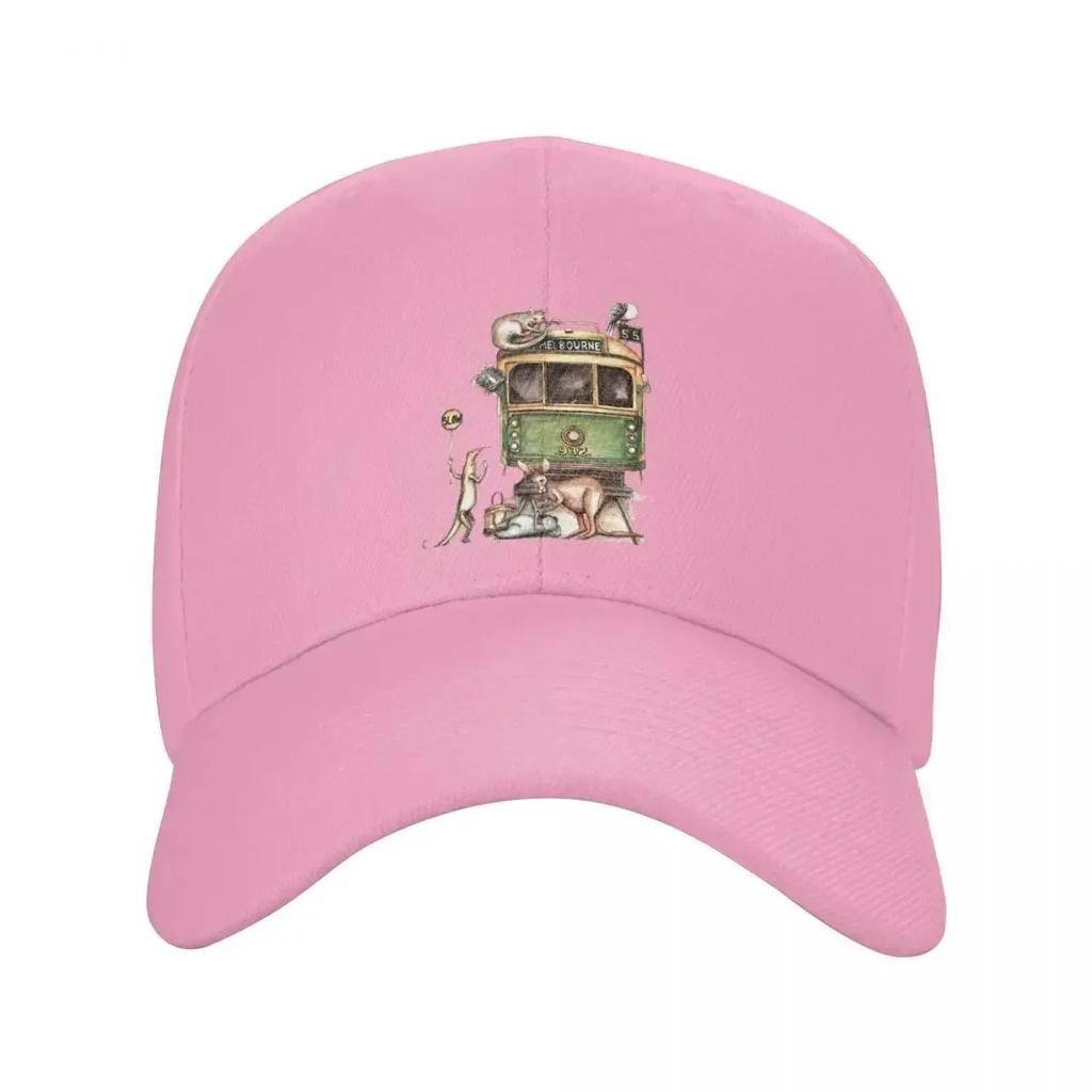 Melbourne Spårvagn Basebollkeps Gentlemanhatt Streetwear Herrhattar Damhattar