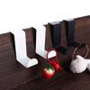Punch-Free For Kitchen Bathroom Door Rear Organizer Storage Rack Clothes Hanger Hook Key Hook