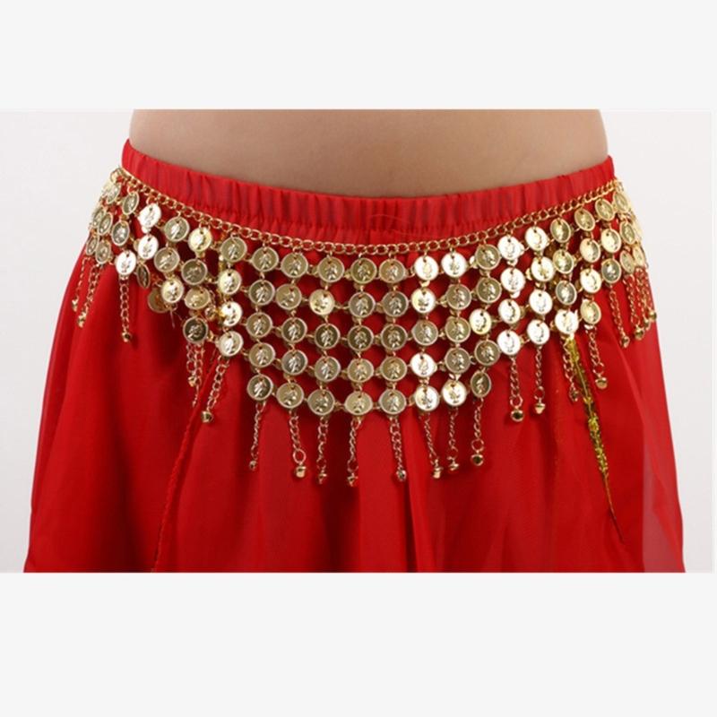 Adjustable Length Tassels Waist Chain Blings Body Chain Decorative Body Chain for Traditional Chinese Attires