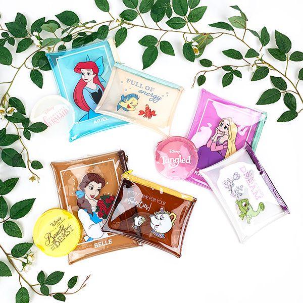 ディズニー プリンセス クリアポーチ3点セット ラプンツェル Disney アコモデ ACCOMMODE
