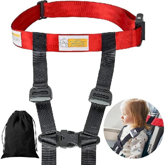 Child Airplane Safety Travel Harness, Airplane Travel Accessories for Kid Toddler, Child Aviation Flight Seat Device
