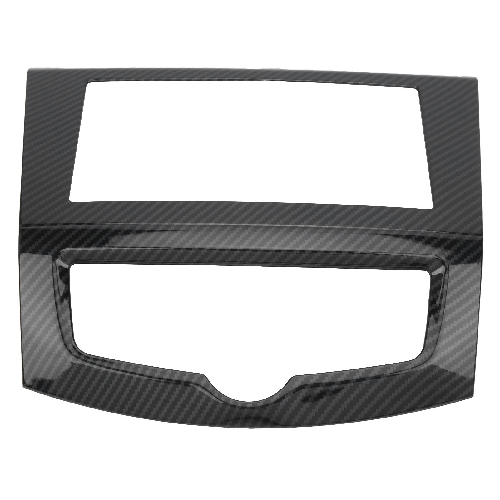 

GPS Navigation Panel Trim Cover Carbon Fiber for Nissan Navara NP300 Frontier 2015 2019