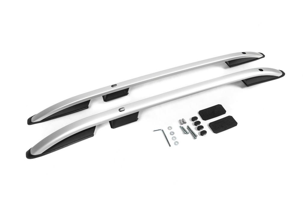 Рейлинги Skyport (серые) для Fiat Panda 2011-2023 гг