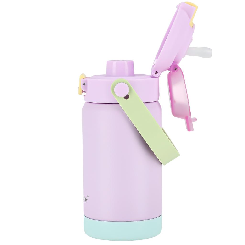 Thermal Bottle Kids Water Bottle With Straw Spout