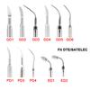 5Pcs Dental Ultrasonic Scaler Tips Fit Ems Woodpecker Dte Satelec G1-G6 E1-E5 P1 P3 P4 Gd1-Gd6 Pd1 Pd3 Pd4 Ed1 Ed2