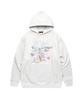 Doodle Drawing Hoodie Light Heather Gray