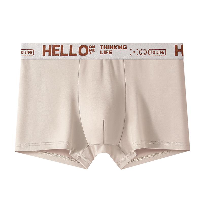 Large Size Men's Spring and Summer Fashion New Waist Flat Angle Underwear