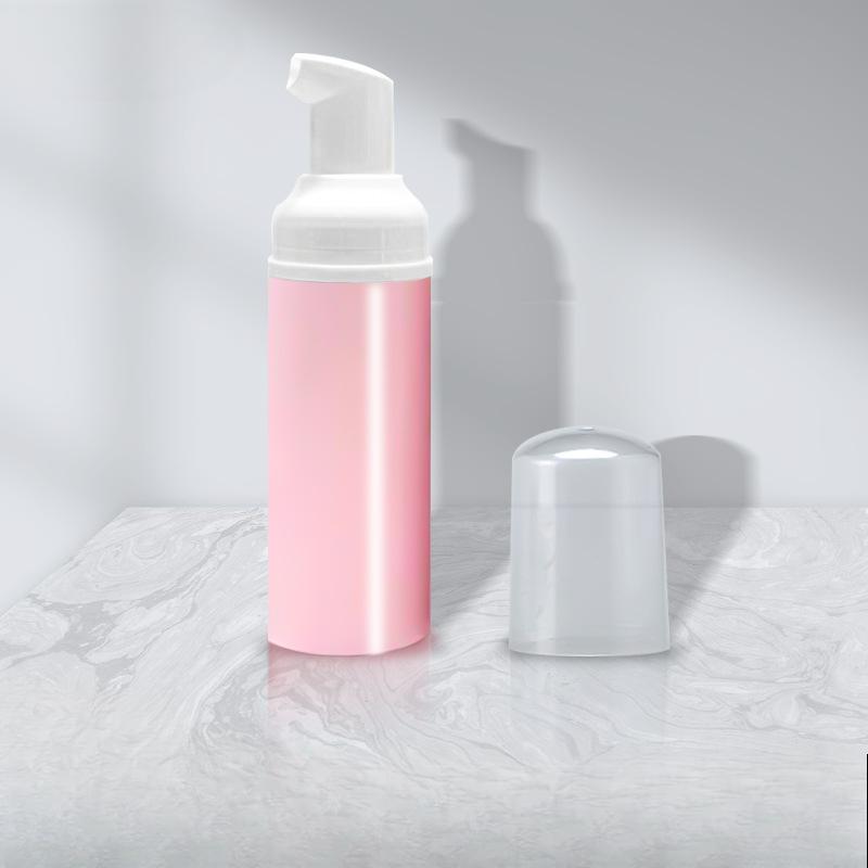 

60 мл Маленький пенообразователь Пластиковые бутылки с помпой Мини Пустая бутылка для мыла Многоразовая бутылка для путешествий Уборки Косметическая упаковка белый