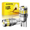 AUXITO 2Pcs Canbus T10 LED White W5W LED Bulb No Error Car Interior Trunk Lights Side Marker License Plate Lamp Red Yellow Dome Lights 6