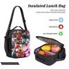 3Pcs Quevedo Singer Cool Rapper Backpack Set for Kids Pencil Boxes Bookbag Sets with Lunch Box For School Students Knapsack