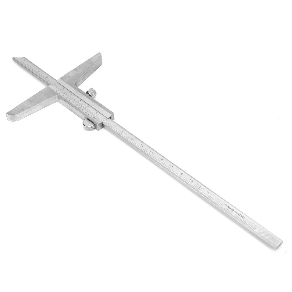 1 Pcs High Stainless Steel Depth Vernier Caliper for NaMachinery Process(0~150mm)