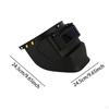 Flip Front Welding Face Auto Darkening and Clear Lens Full Protection for Forestry, Gardening,