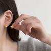 French Flower Pearl Earrings Elegant Irregular Drop Earrings Temperament Charm Earrings Vacation Party Jewelry For Women