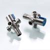 304 Stainless Steel Angle Valve for Bathroom One in Four out G1/2' Toilet Faucet Hand Bidet Sprayer