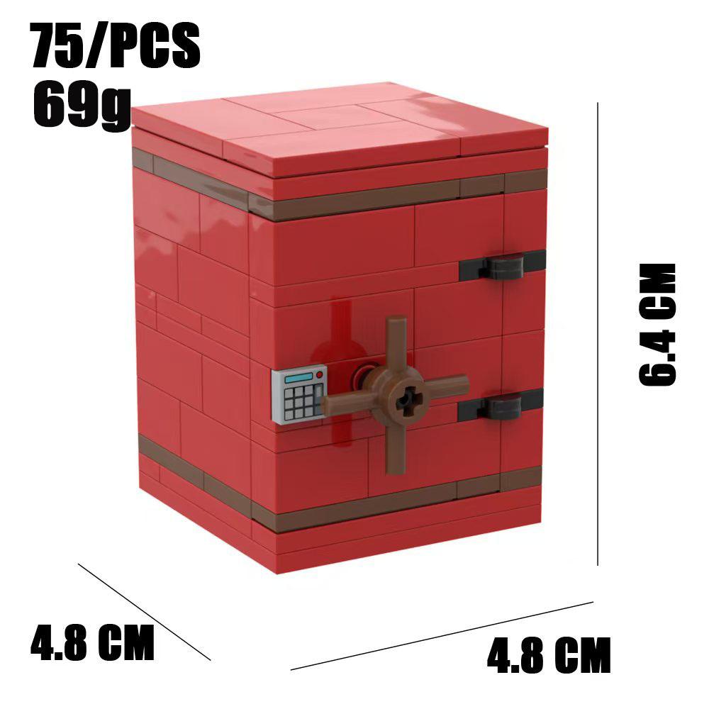 MOC Blocchi da Costruzione Accessori Minerale d'Oro Prezioso Argento Diamante Scorta Mappa del Tesoro Pirata Monete Modello Giocattolo Mini Mattoncini Bancomat Regali Giocattolo K046