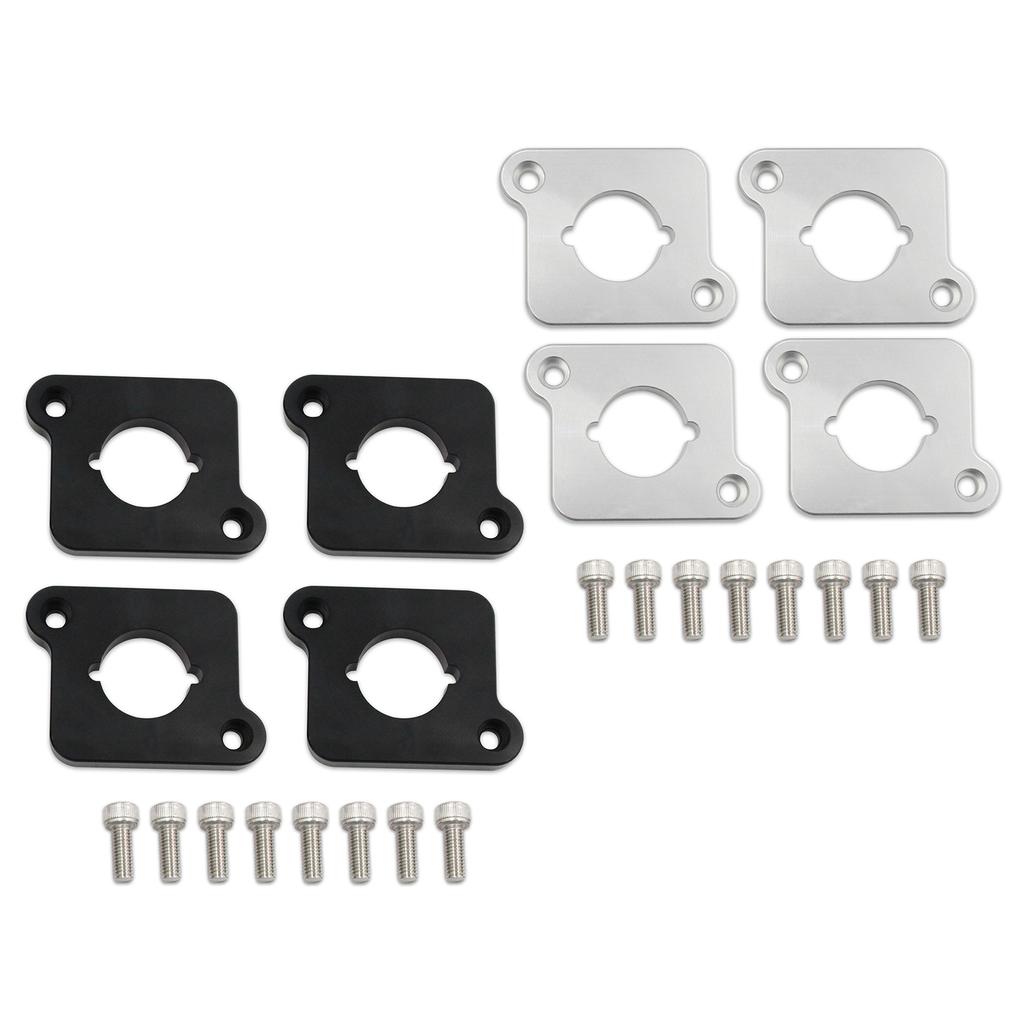 Coilpack Adapter Plates Spacer Billet for Jetta A4 A6 TT 1.8T To 2.0TFSI Replacement Aluminum Coilpack Plates with Bolts