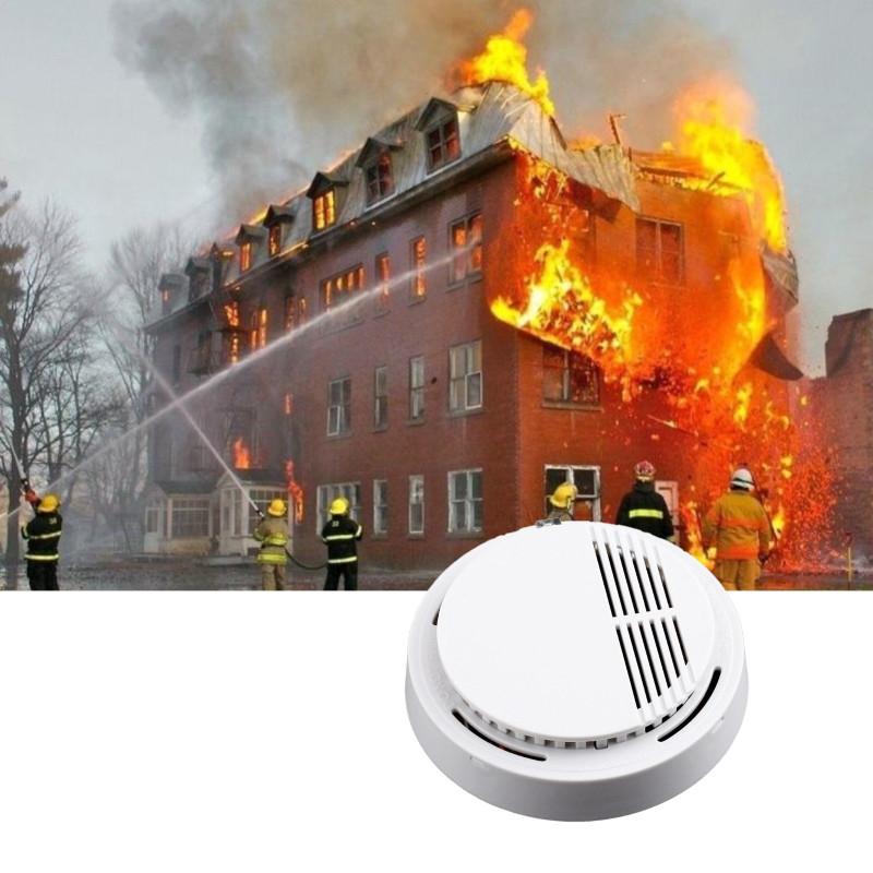 Smoke Wireless Alarm Fire Sensor Quick Response For House Safety And Prevention
