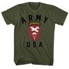 T-shirt Unisex Uomo Esercito Forze Armate degli Stati Uniti USA Paracadutista