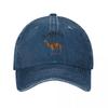 Kamel Accessoires Herren Damen Trucker Cap Tier Distressed Gewaschene Kappen Mütze Vintage Outdoor Laufen Golf Verstellbare Passform Kopfbedeckung