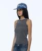 Gillaakaibeu Lettering Logo Trucker Cap_Blue