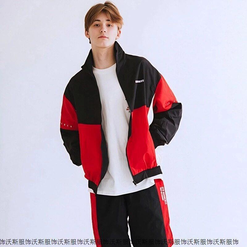 Mens Lightweight Windproof Cycling Jacket Outdoor Sport Coat Stand Collar Loose Fit