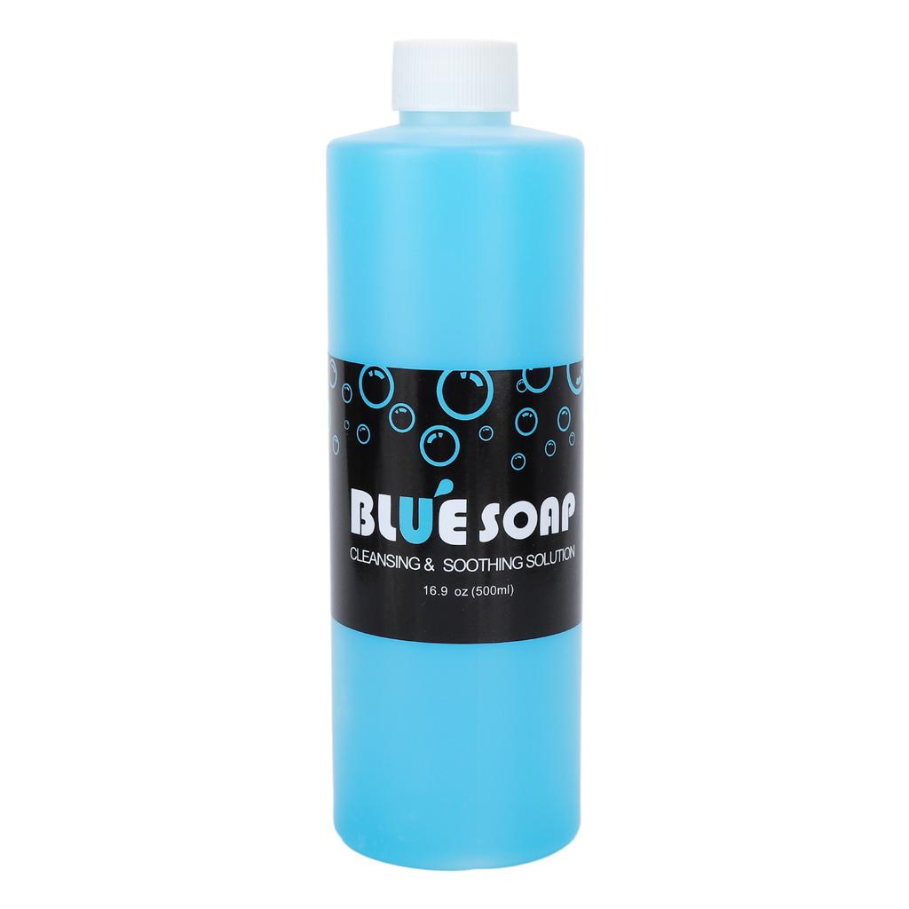 Blue Soap Tattoo Cleaning Solution 500ml Gentle Refreshing Soothing Cleansing Tattoo Wash